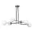 Emibig Pendant Ognis Steel Black | Suitable for 6x E27 - Max 10W